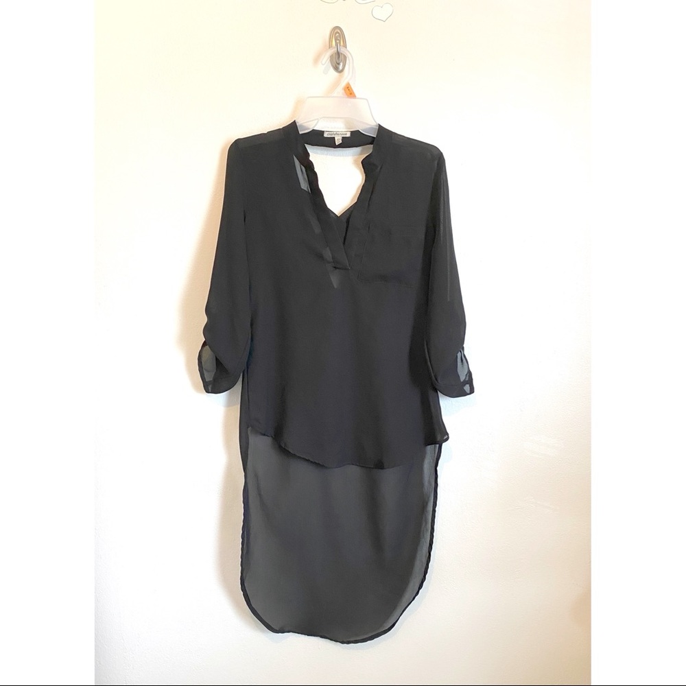 EUC Charlotte Russe High-Low Top - Picture 2 of 4